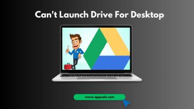 Can't Launch Drive on Desktop