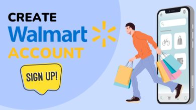 Create walmart account