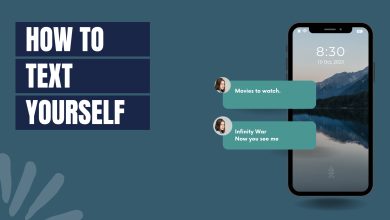 how to text yourself