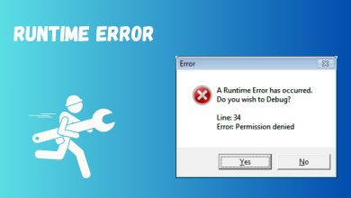 runtime error