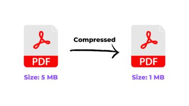 How to make a PDF smaller