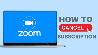 Cancel Zoom Subscription