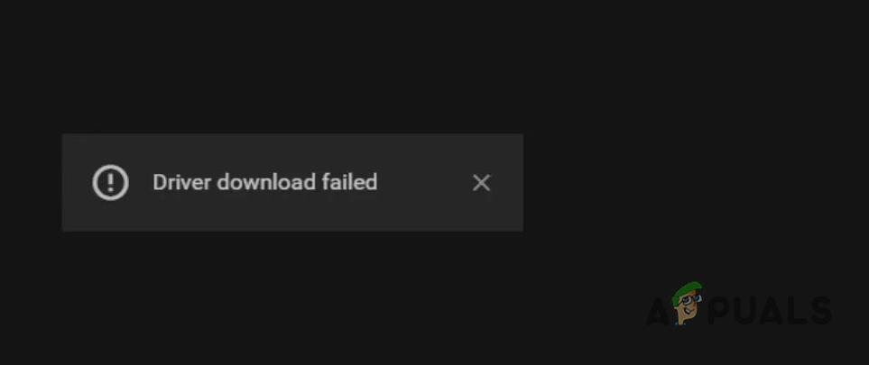 Driver Download Failed in GeForce Experience